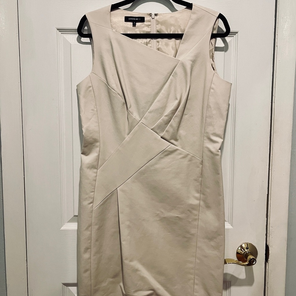 Lafayette 148 New York Asymmetrical Cocktail Dress - Women’s 10